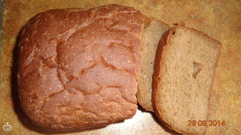Ржаной хлебушек в хлебопечке Ржаной хлебушек в хлебопечке