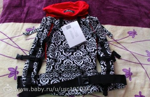 Рюкзачок-переноска ErgoBaby Carrier Petunia с Али. Китайская копия (много фото)