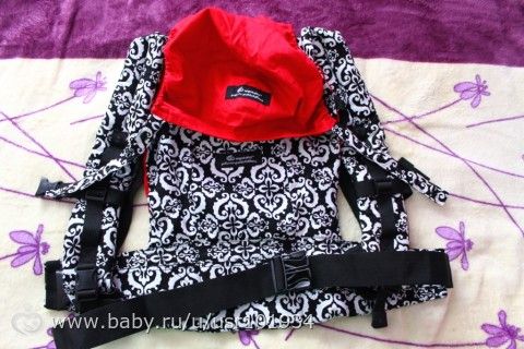 Рюкзачок-переноска ErgoBaby Carrier Petunia с Али. Китайская копия (много фото)