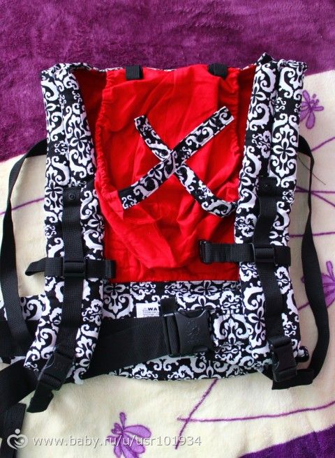 Рюкзачок-переноска ErgoBaby Carrier Petunia с Али. Китайская копия (много фото)
