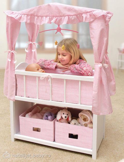 Кровать кукла для девочки