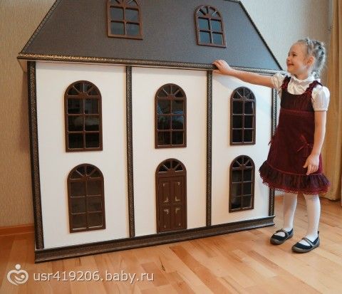 Кресло для куклы из фанеры 64