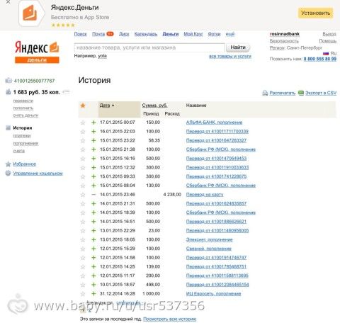 ОТЧЁТЫ по сбору для Дарины Горловой! С 17.01.2015