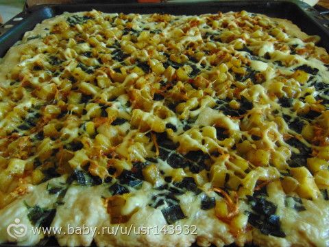 очередная постная &quot;пицца&quot;