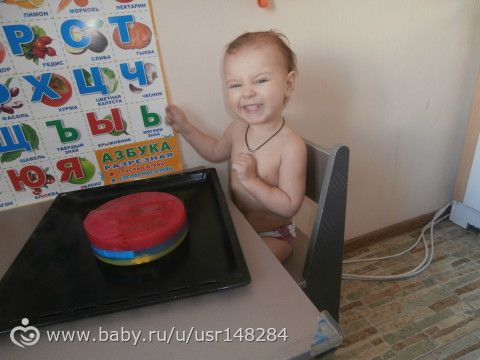 Наши занятия-развлечения (делюсь идеями) 1 год и 6-7 мес.