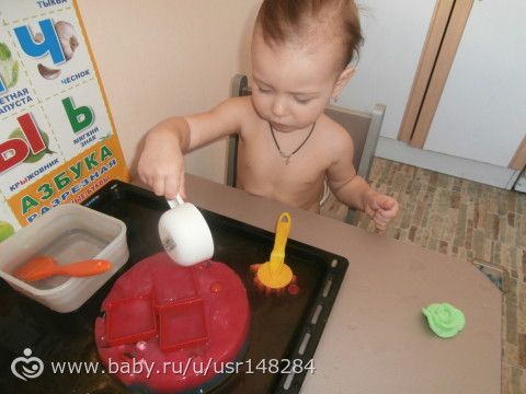 Наши занятия-развлечения (делюсь идеями) 1 год и 6-7 мес.