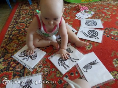 Картинки для младенцев для развития зрения