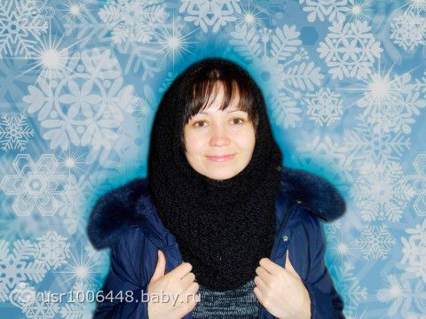 Шарф хомут для моей подружки