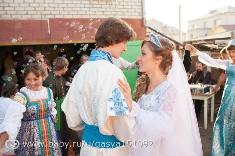 вот такая свадьба была у моей сестры....